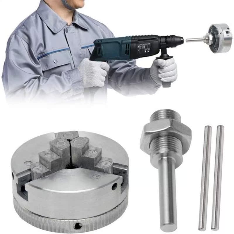 Z011 Metal 3 Jaws Manual Lathe Chuck Clamp HCS Self-Centerin