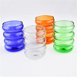 300ML Creative Glass Cup Heat-resistant Tumbler Tea Juice