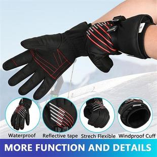 Ski Gloves Winter Super Warm 3M Thinsulate Snowmobile Touch