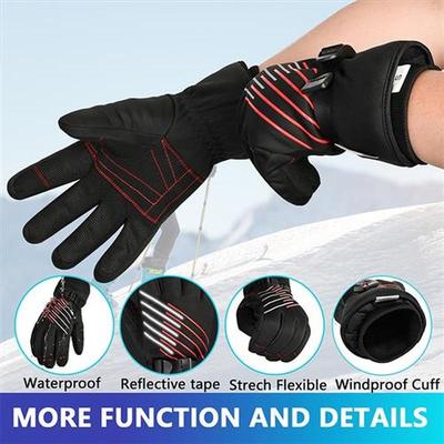 Ski Gloves Winter Super Warm 3M Thinsulate Snowmobile Touch