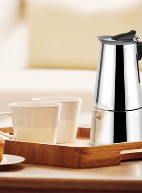 Italian Maker Coffee Machine Espresso Moka Pot Coffee Stainl