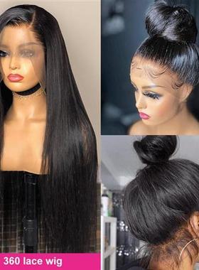 HD 13X4 13x6 Lace Front Human Hair Wigs Pre Plucked Brazilia