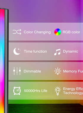 Rhythm Strip Light Colorful Tube 32 RGB LED Pickup Remote