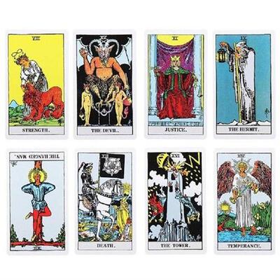 Hot Tarot Card Game Deck Oracle Toy Divination Star Mystery
