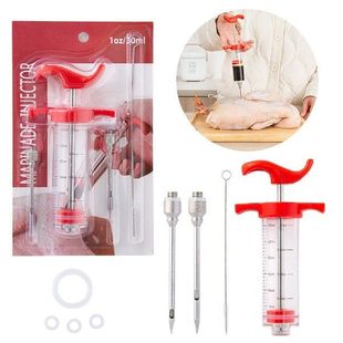Stainless Steel Needle Sauce Syringe Roast Pork Steak