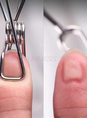 6 Clips Stainless Steel Windproof Clothespin Laundry Hanger