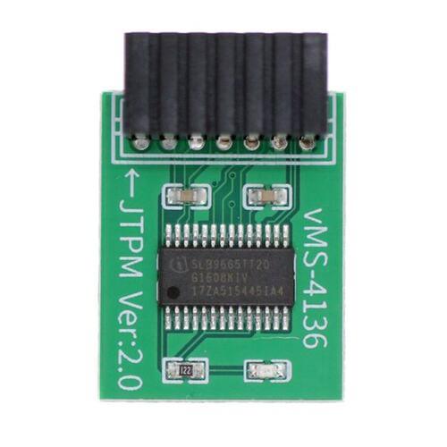 TPM 2.0 Encryption Security Module Remote Card LPC-14PIN Mod