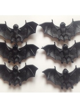 Halloween soft rubber bats Halloween tricky props spoofing