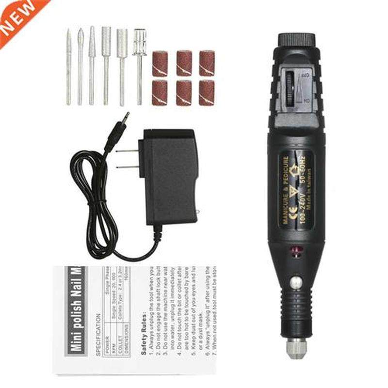 14pcs Mini Electric Grinder Drill Grinder Machine Variable S