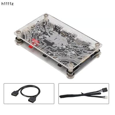 Fan HUB For PC Case Chassis 2 in 1 6-ways Fan Splitter HUB 3