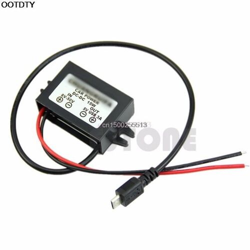 Supply Power Converter DC DC Module 8-50V to 5V Micro USB OU