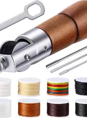 12 Pcs Leather Sewing Awl Kit Hand Stitcher Set, Hand Awl