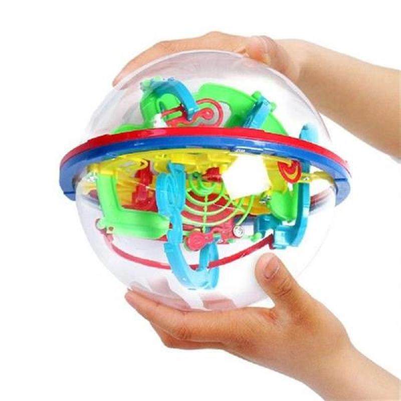 100 Levels 3D Magic Perplexus Maze Ball IQ Balance Magnetic
