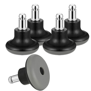 5Pcs Bell Glides Replacement Office Chair Wheels Stopper Off