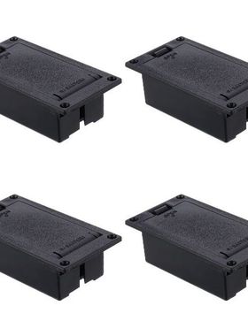 4 PCS  9V Battery Box for Guitar Bass Pickup Replacement