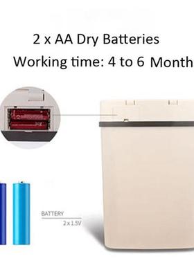 Touchless Trash Can Automatic Sensor Dustbin Battery ABS Pl