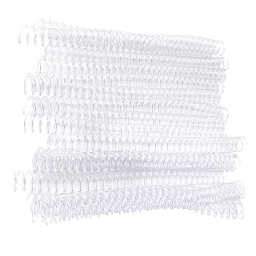 *20pcs 30 Hole Loose-leaf Plastic Binding Ring Spring Spiral