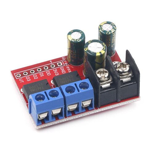 H Bridge Remote Control 5A 3V-14V Dual DC Motor Drive Module