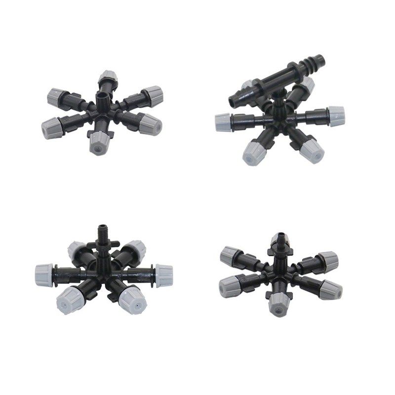 2 Pcs Multi-nozzle Garden Spray Greenhouse Watering Irrigati