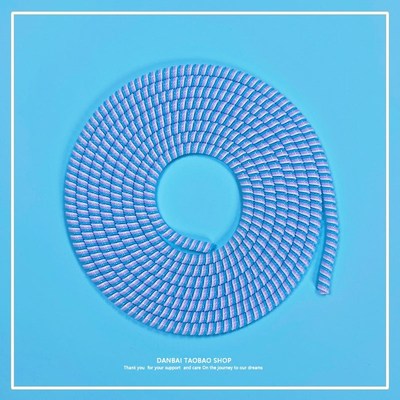 Mobile phone charger cable head protection rope cases