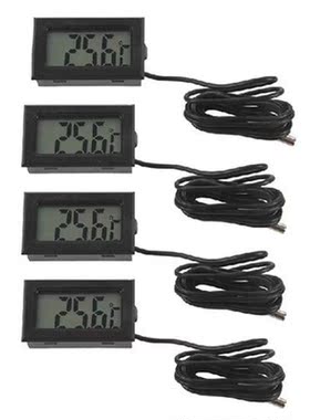 4X New Digital LCD Thermometer Temperature Gauge Probe
