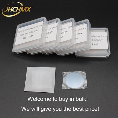 10pcs/lot Raytools Collimator Protective Lens/Glass 24.9*1.5
