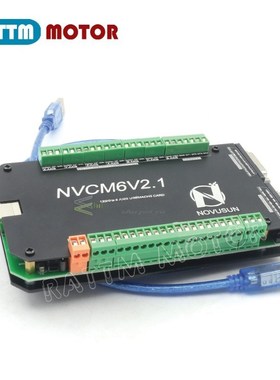CNC Controller 6 Axis NVCM6V2.1 125KHZ MACH3 SB Motion Contr