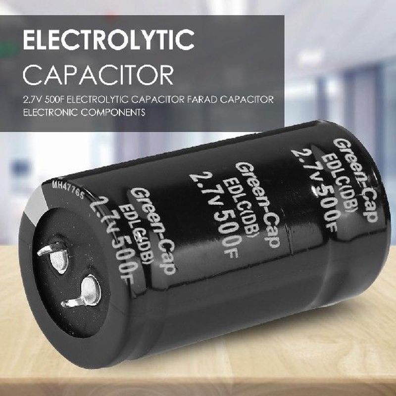 2.7V 500F Electrolytic Capacitor Delicate Electrolytic