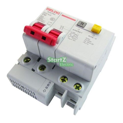 40A 2P RCBO RCD Circuit Breaker  DE47LE  DELIXI