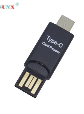 Hot sale Mosunx USB 2.0 Type C Host OTG Adapter Micro SD Ca