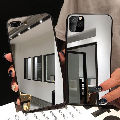 Luxury makeup mirror Case for iPhone 12 Pro Mini 11 XS Max