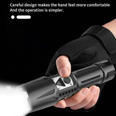 XHP160 LED Torch Light 1800 Lumens Powerful Lantern