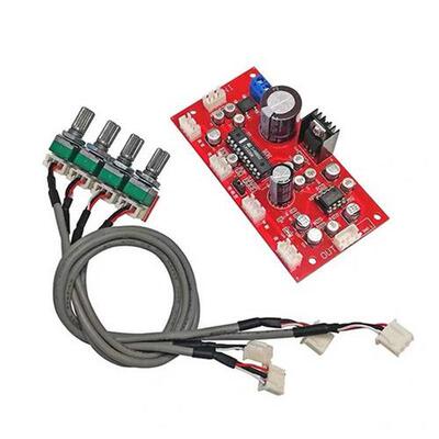 LM1036 Tone Equalizer Preamplifier Board Balance NE5532 Audi