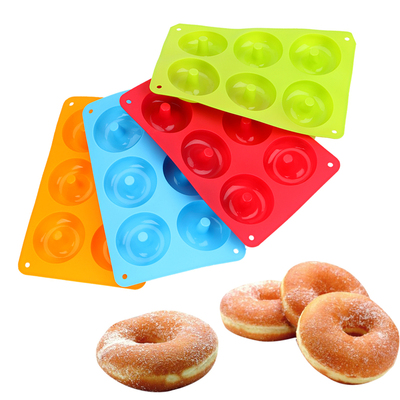 Silicone Donut Baking Pan Kitchen Tool Donut Mold DIY Cake