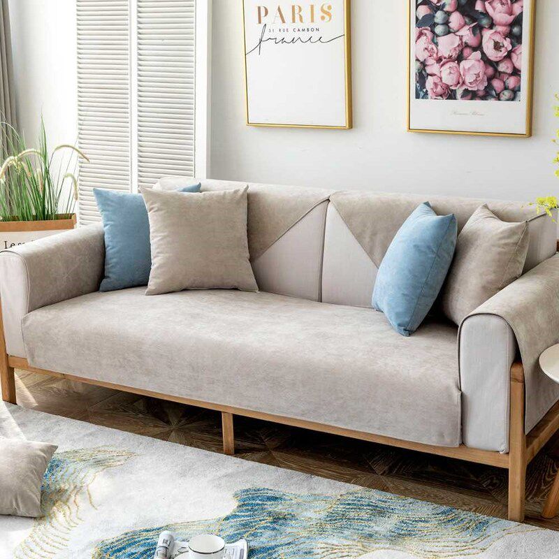 1PCS Waterproof Sofa Cushion rine-proof Pet Couch Cover  Sea图片