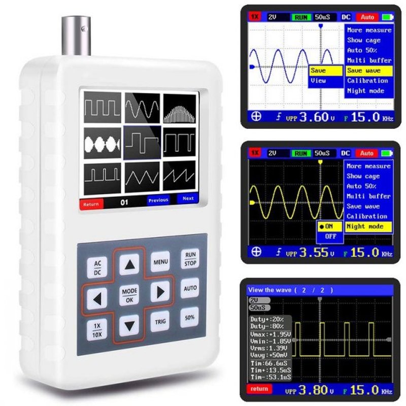 DSO FNIRSI PRO Digital Oscilloscope 5MHz 20MSps Sampling Rat