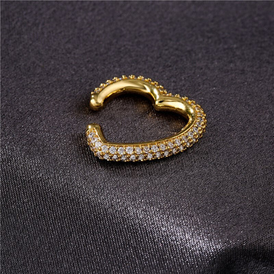 A micro packaging product of gold plating copper inlay