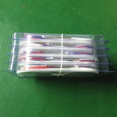 100 pcs Mini fiber equipt telecom fbt plc splitter 5050 10