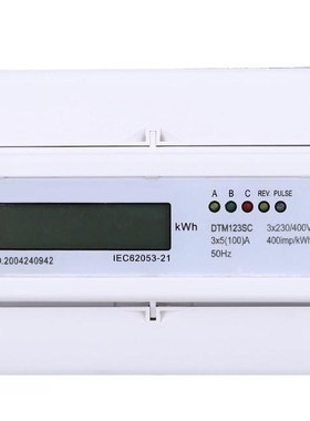 Electric Energy Meter 230/400V 5-100A Energy Consumption Dig