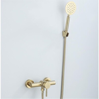 Bathroom Shower faucet set 304 Stainless Steel wall mounted