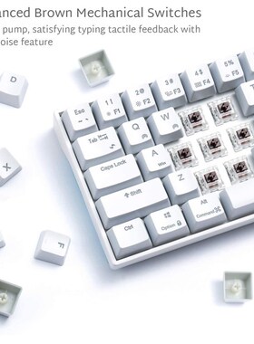 Royal Kludge RK71 Mini Mechanical Keyboard 71 Key Bluetooth