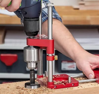 Woodworking Drill Locator  Bench Drill Press Adjustable