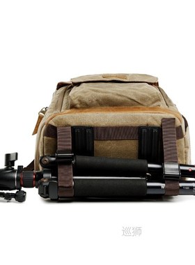 Batik Canvas Waterproof Photography Bag Outdoor Wear-Resista
