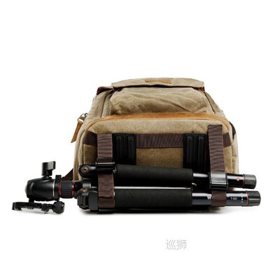 Batik Canvas Waterproof Photography Bag Outdoor Wear-Resista