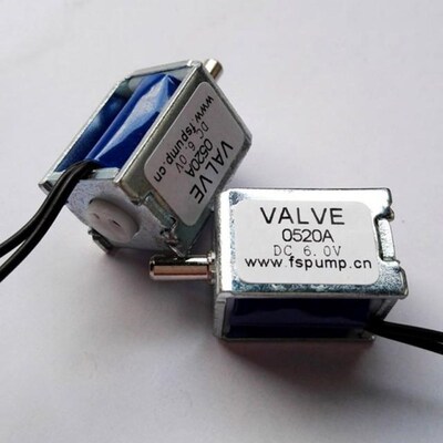 6V/12V Mini Electromagnetic Solenoid Valves Normally Open Bl