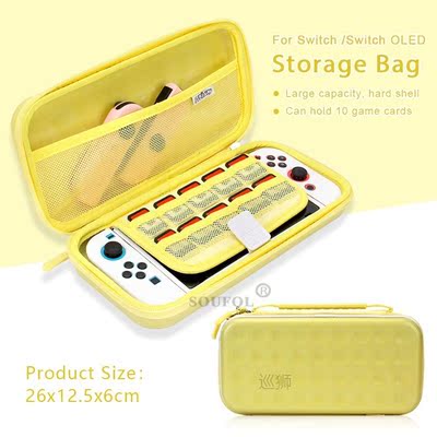Cute For NS Switch Oled Case Portable Hard Protective Storag