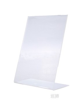 10PCS A4/A5/A6 Transparent Menu Desktop Counter Holder Sign