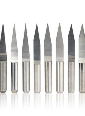 20Pcs CNC V-Shaped Bit Carbide PCB Engraving Bits .175mm CN