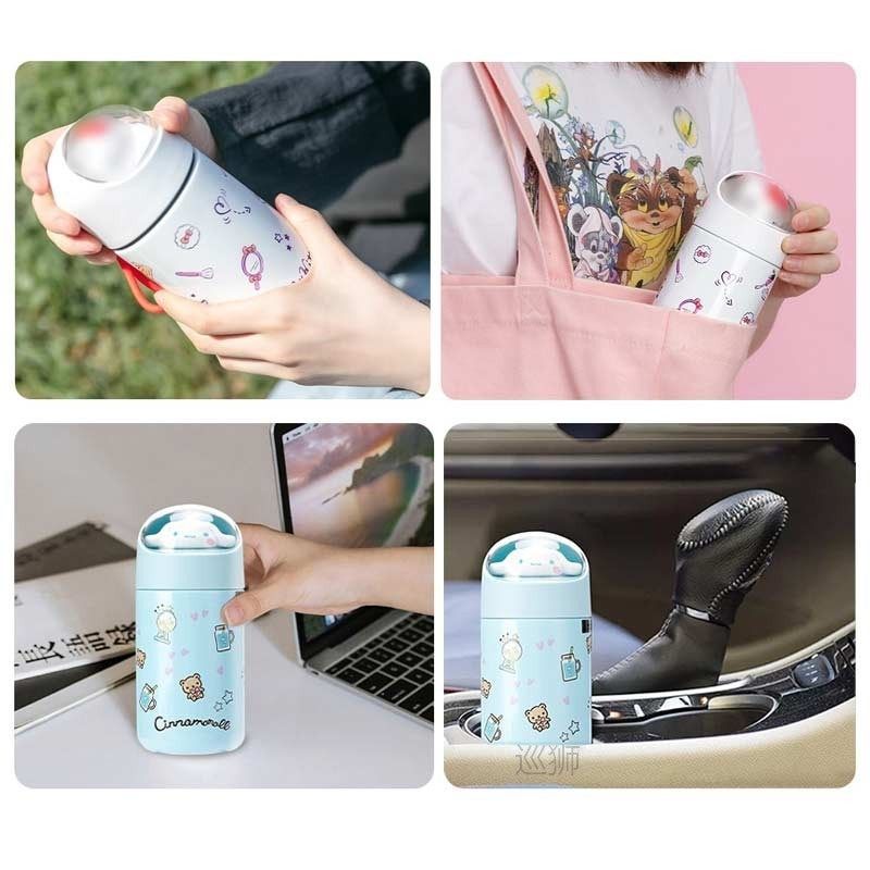 Stainless Steel Cartoon Thermos Vacuum Flask 280ML Cute Coff