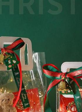 Designer Goodies Kids Gift Bag Clear Set Ribbon Christmas